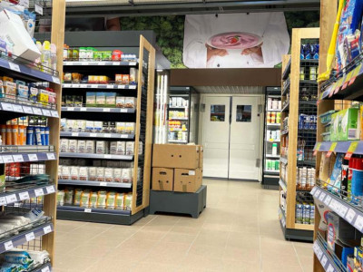 Shop shelves in Salaspils 7